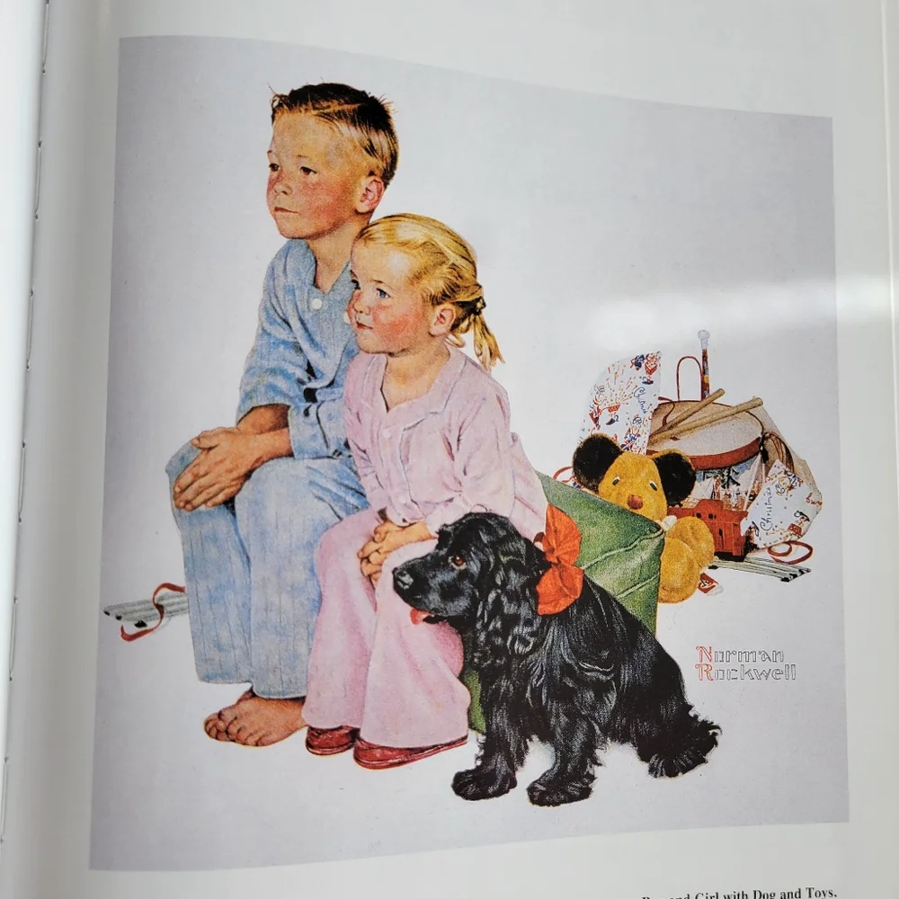 Christmas With Norman Rockwell Oversized Book ~ Holiday ~ Santa ~ FINAL …